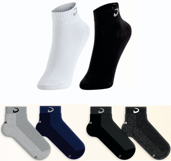 Meia Soquete Pró Juvenil Menino - kit com 2 pares