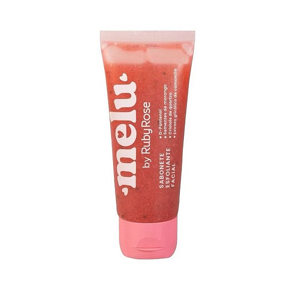 Sabonete Esfoliante Facial Morango - Melu