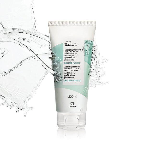 Sabonete Líquido Íntimo Tododia Delicado Frescor 200ml - Natura