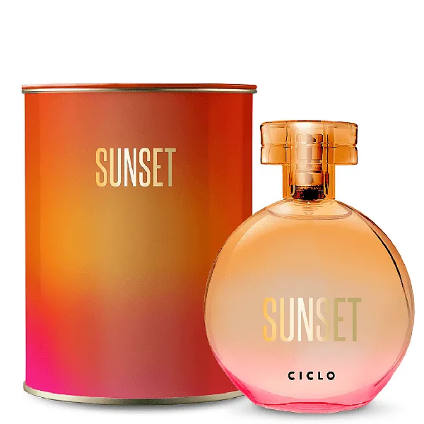 Deo Colônia Sunset Lata 100ml - Ciclo
