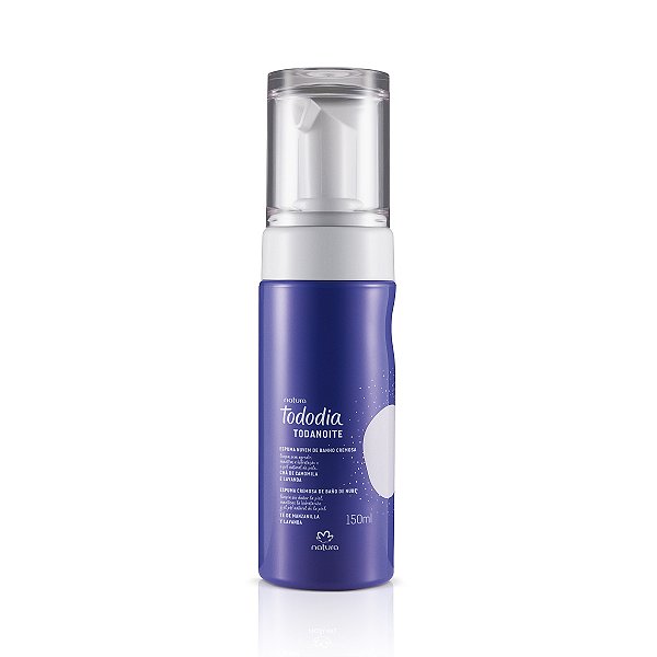 Espuma Nuvem de Banho Cremosa Todanoite 150ml - Natura