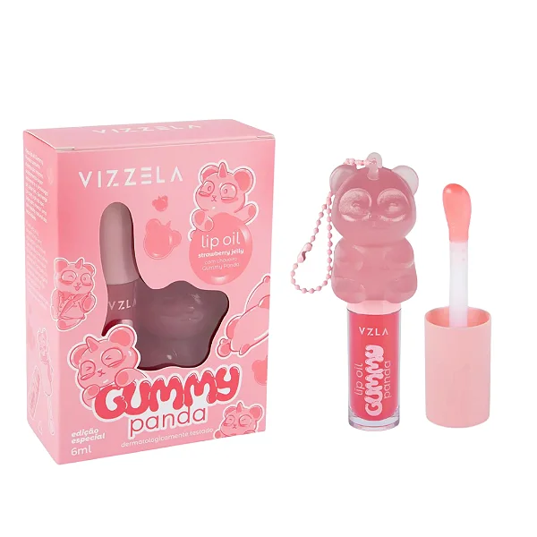 Lip Oil Gummy Panda - Vizzela
