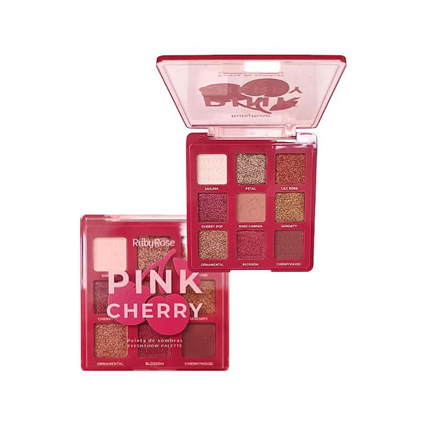 Paleta de Sombra Pink Cherry - Ruby Rose