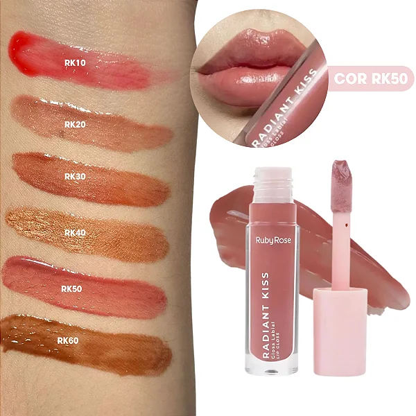 Lip Gloss Radiant Kiss - Ruby Rose