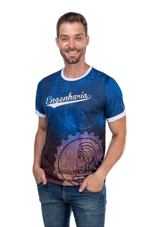 Camiseta Malha Sublimada