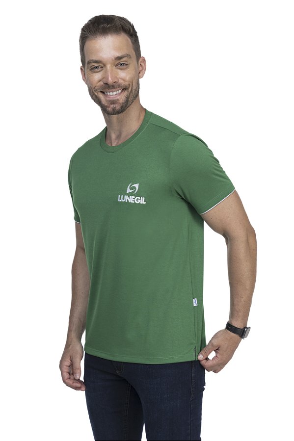 Camiseta PV com Viés Mangas