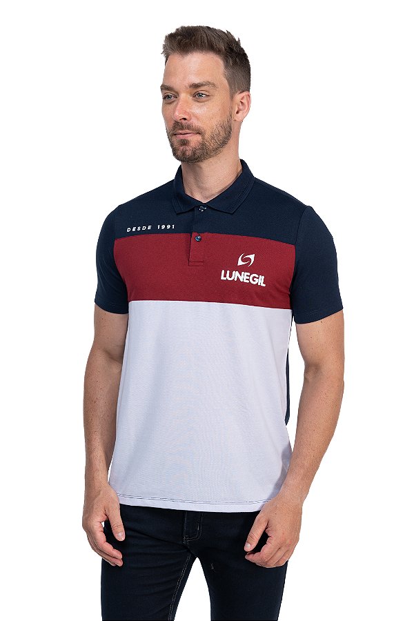 Polo com Recortes Frente