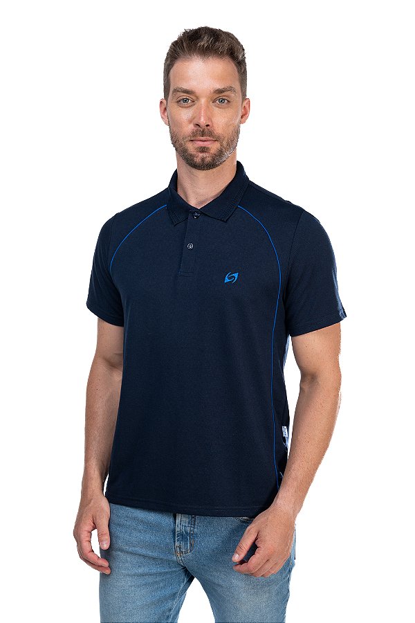 Polo com Detalhe Frente