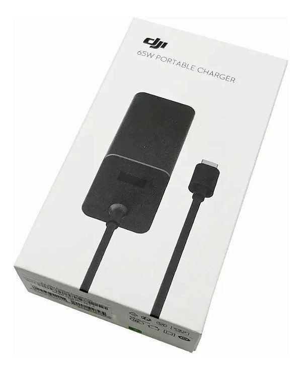 Carregador de Bateria de Drone Dji 65 W Com Entrada De 110V / 220V YC.DZ.BC000070