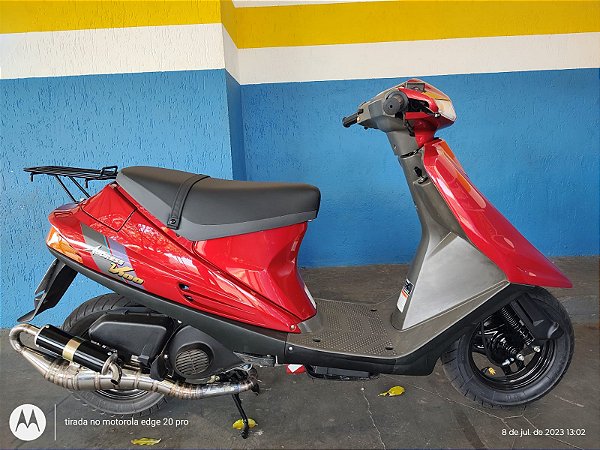 Escapamento para Suzuki Adress v100 em aço inox