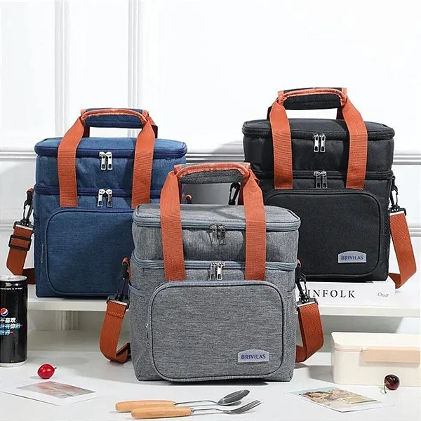 Bolsa Termica Transversal Alça De Ombro Academia Trabalho