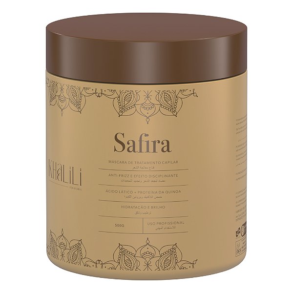 Máscara de Tratamento Capilar Safira 500g | Khalili For Woman