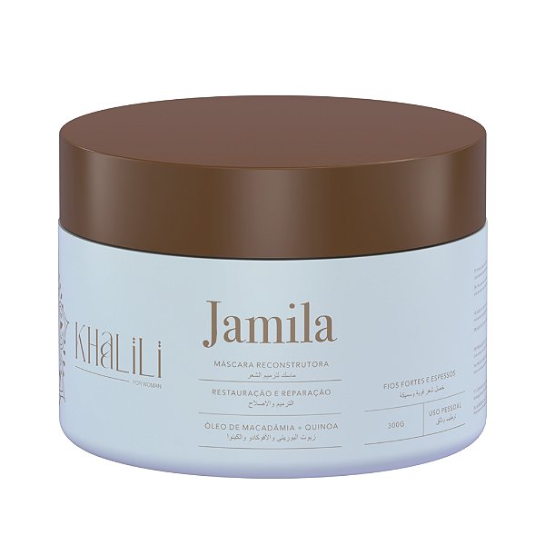 Máscara Reconstrutora Jamila 300g | Khalili For Woman