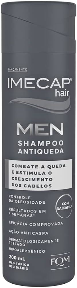SHAMPOO IMECAP HAIR MEN 200ML
