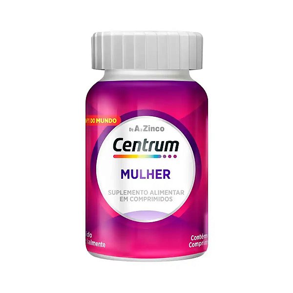 VITAMINA CENTRUM DE A-Z MULHER ESSENTIALS 60 COMPRIMIDOS