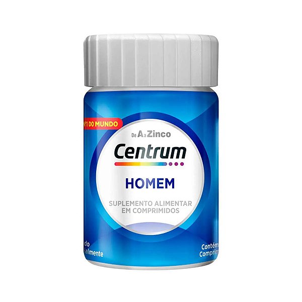 VITAMINA CENTRUM A-Z HOMEM ESSENTIALS 30 COMPRIMIDOS
