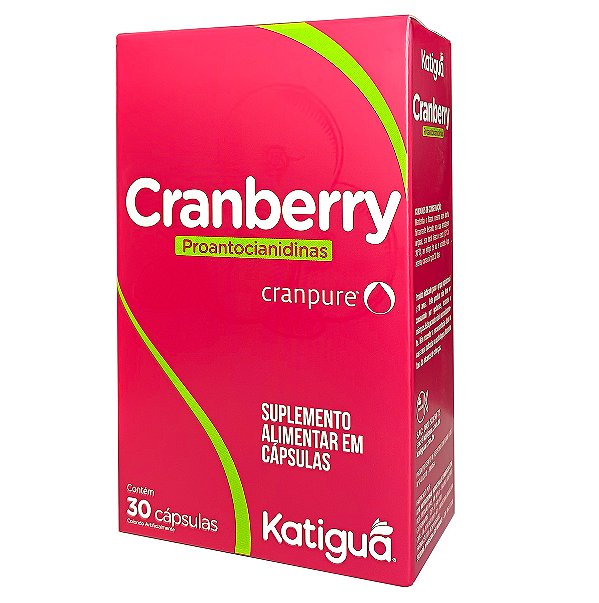 KATIGUÁ CRANBERRY 30 CAPS