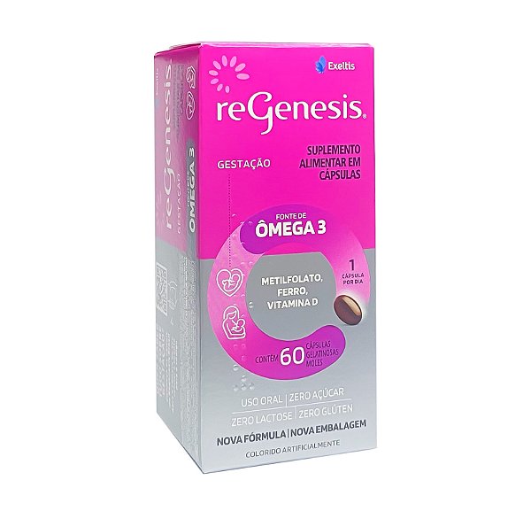 REGENESIS BASIC FONTE DE OMEGA 60 CAPSULAS