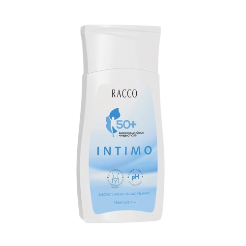 SABONETE LIQUIDO INTIMO 50+ FEMININO RACCO 180ML