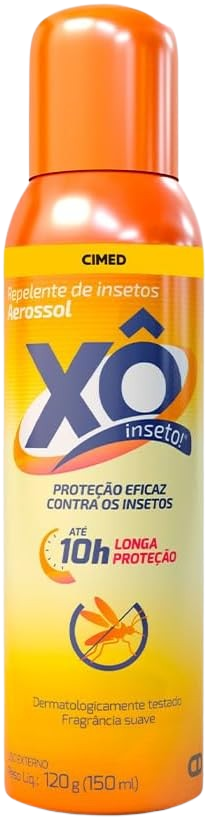 XÔ INSETO AEROSSOL REPELENTE DE INSETOS 150ML