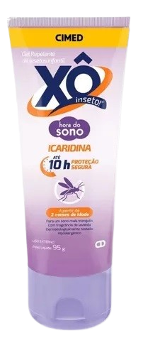 REPELENTE GEL XÔ INSETO BEBÊ 2M+ ICARIDINA 10H PROTEÇÃO 95G