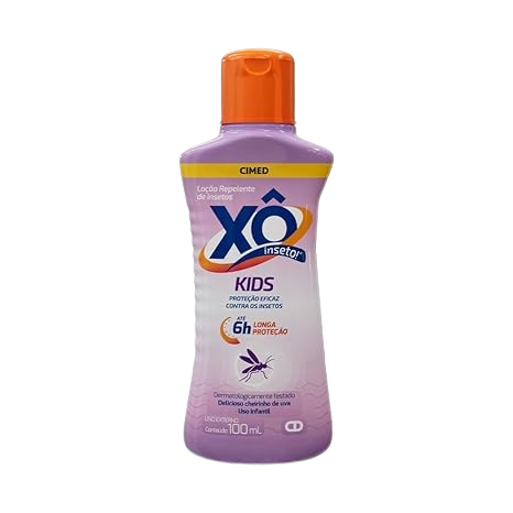 REPELENTE INFANTIL XÔ INSETO KIDS LOÇÃO DEET 100ML