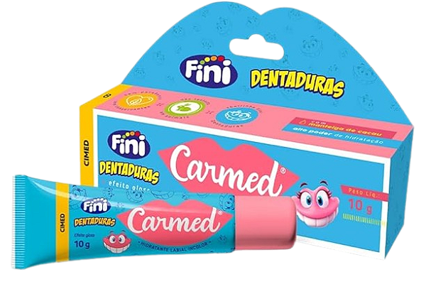 HIDRATANTE LABIAL CARMED FINI  INCOLOR EFEITO GLOSS 10G