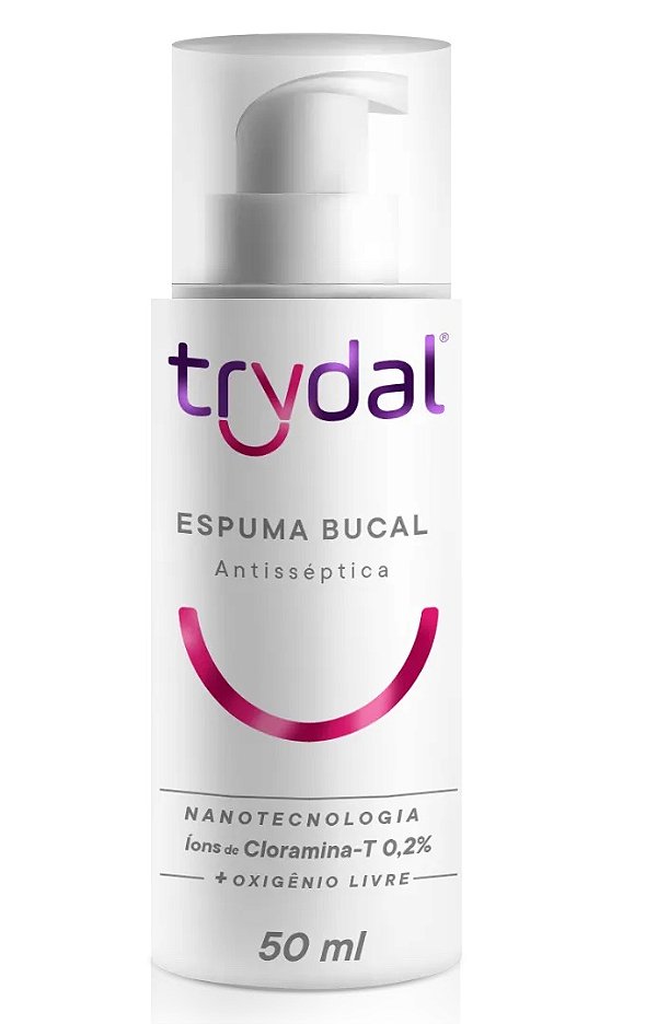 ESPUMA BUCAL TRYDAL 50ML CLORAMINA T 0,2%
