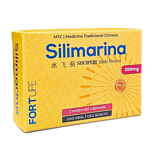 SILIMARINA 300MG FORTLIFE 60 CAPS