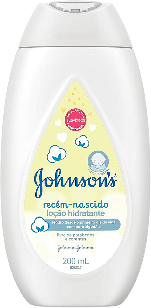 JOHNSON'S LOÇÃO HIDRATANTE P USO DIÁRIO RECÉM NASCIDO 200ML