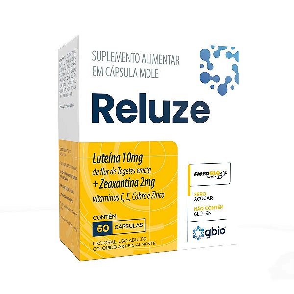 RELUZE 60 CAPSULAS LUTEINA E ZEAXANTINA