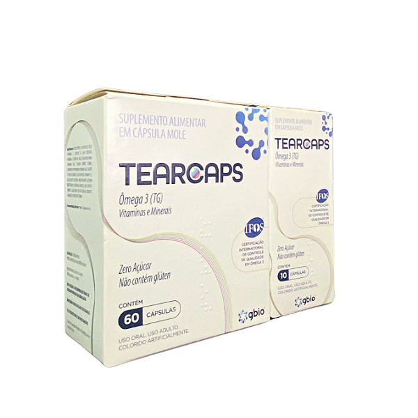 TEARCAPS 60 CAPSULAS OMEGA 3 GBIO