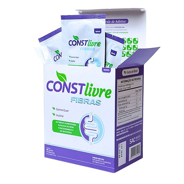 CONSTILIVRE FIBRAS  COM 30 SACHES