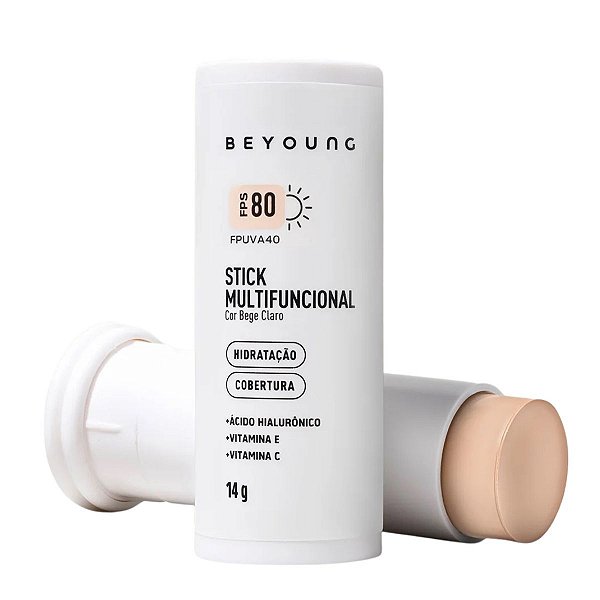 BEYOUNG PROTETOR SOLAR STICK MULTIFUNCIONAL BEGE CLARO