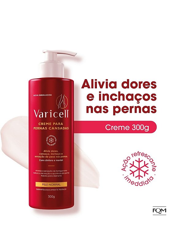 CREME RELAXANTE PARA PERNAS VARICELL NANOINTENSE 300G