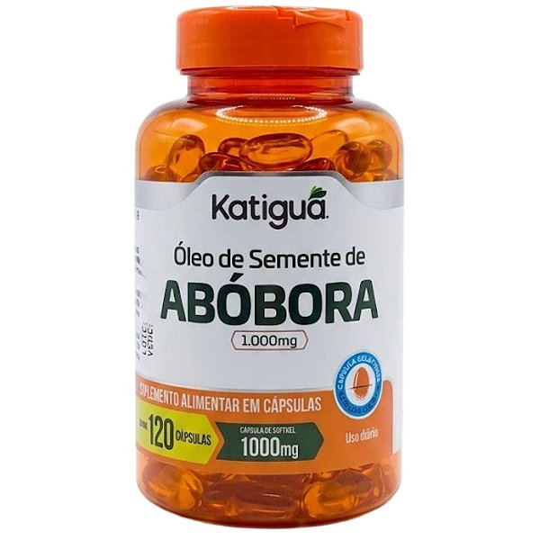 OLEO DE SEMENTE E ABOBORA 120 CAPSULAS