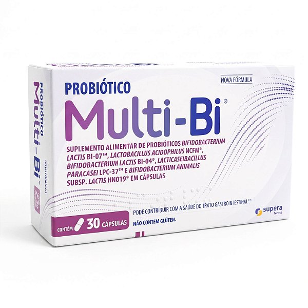 MULTI-BI PROBIOTICO 30 CAPSULAS - SUPERA