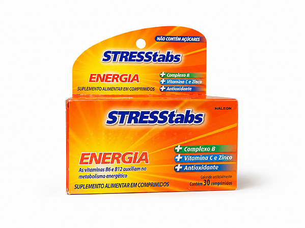 STRESSTABS ENERGIA 30 COMPRIMIDOS