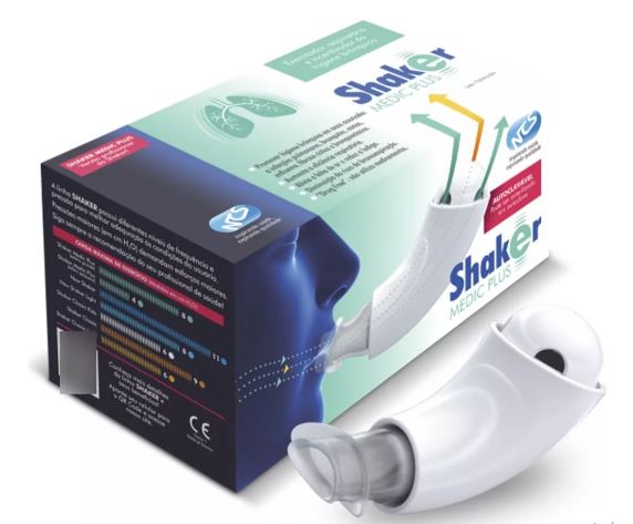 Shaker Medic Plus Exercitador Respiratório Fisioterapia -ncs