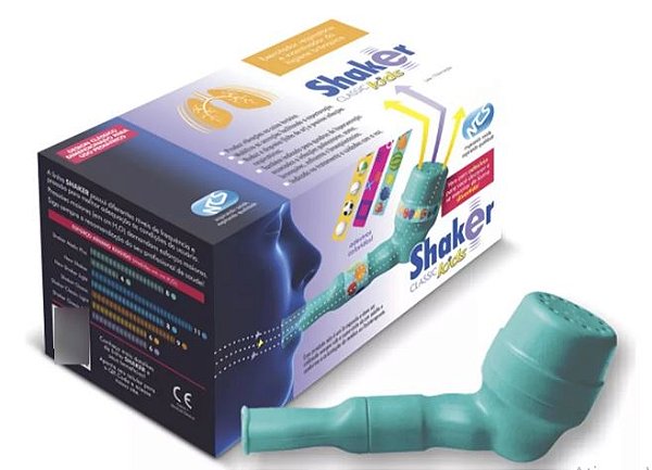 Shaker Classic Kids Exercitador Respiratório Fisioterapia