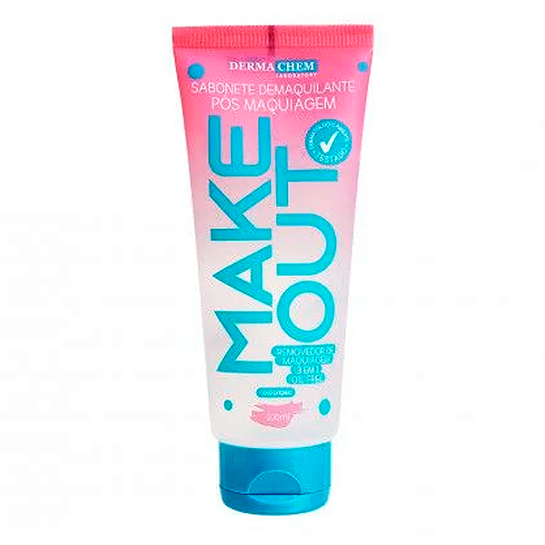 Sabonete Demaquilante Pós Make  Oil Free 100ml - Dermachem
