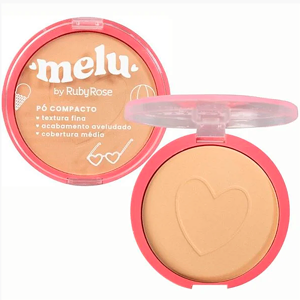 Pó Compacto (cor MC50) - Melu by Ruby Rose
