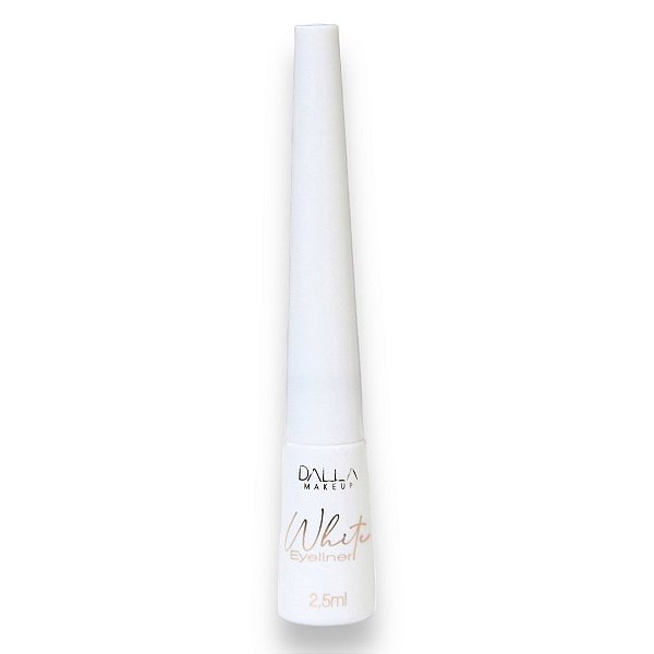 Delineador Líquido Branco White Eyeliner - Dalla Makeup