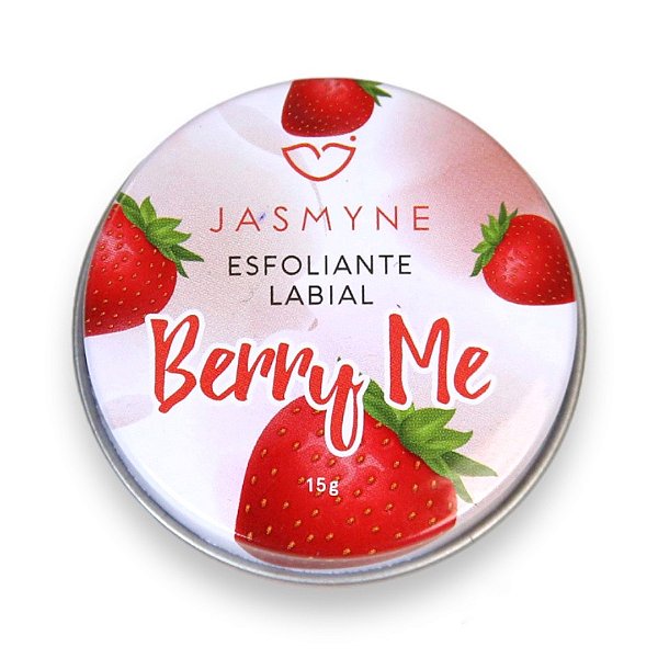 Hidratante Labial Esfoliante Berry Me 15g - Jasmyne
