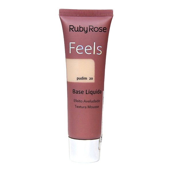 Base Líquida Feels Pudim 20 - Ruby Rose