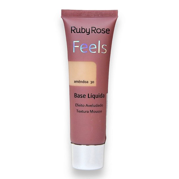 Base Líquida Feels Amêdoa 30 - Ruby Rose