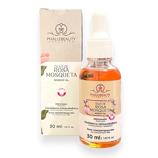 Óleo de Rosa Mosqueta 30ml - Phállebeauty