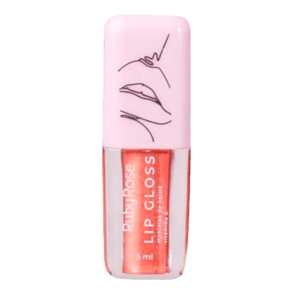Lip Gloss Brilhante Flame - Ruby Rose