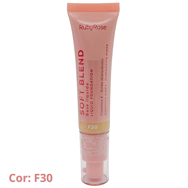 Base Líquida Soft Blend (COR F30) - Ruby Rose
