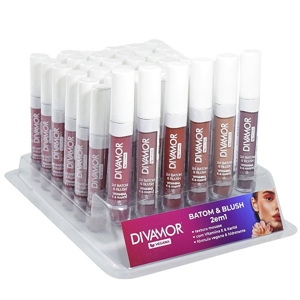 BOX Batom Liq MOUSSE 2x1
